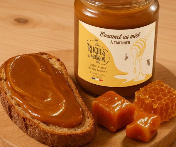Pâte à tartiner caramel au miel